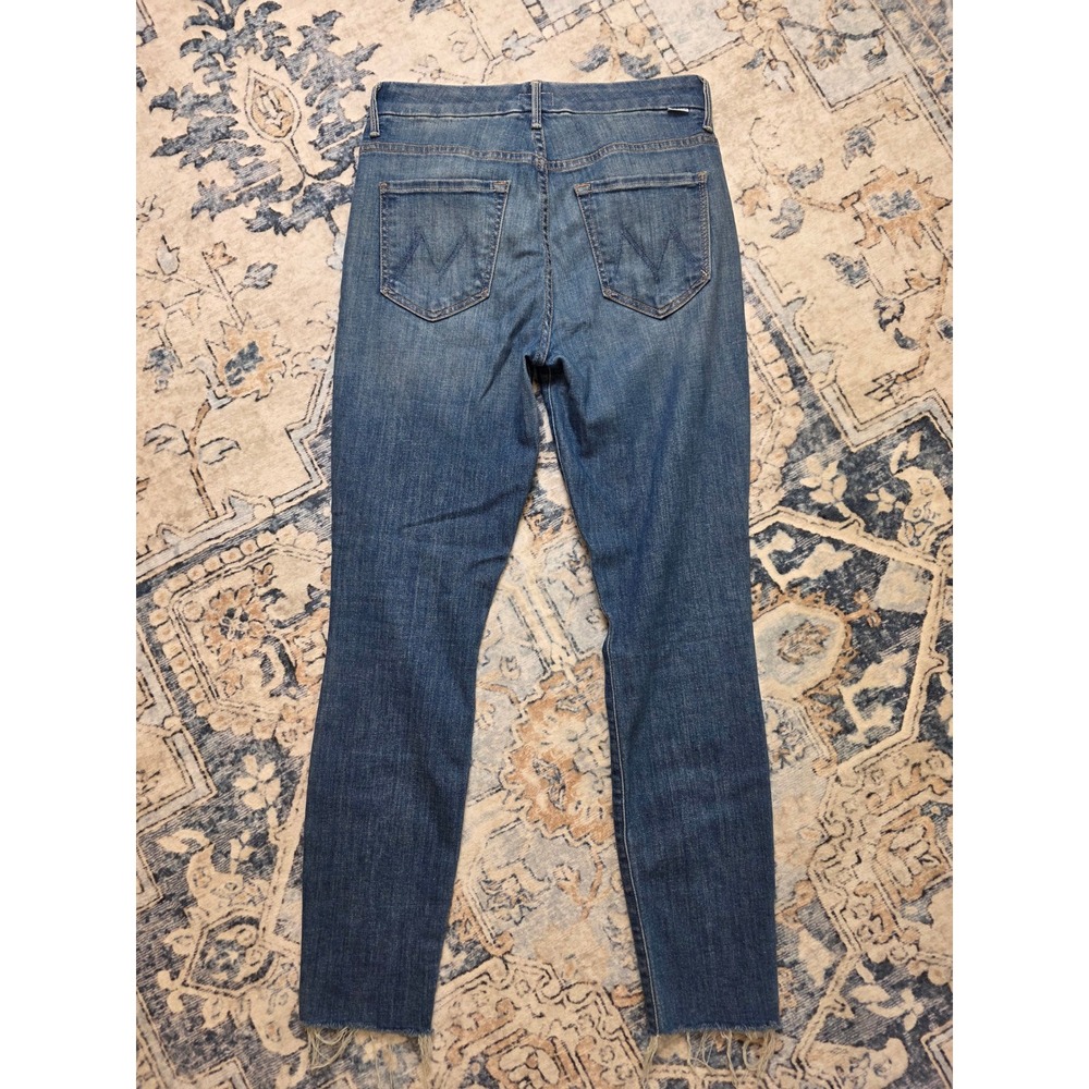 Mother Jeans Women's Size 27 High Waisted Looker Ankle Fray